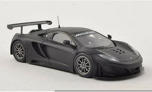 McLaren MP4-12C GT3 1/43 Minichamps matt-schwarz Plain Body Version 2012 modellautos