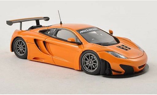 McLaren MP4-12C GT3 1/43 Minichamps orange Plain Body Version 2012 modellautos