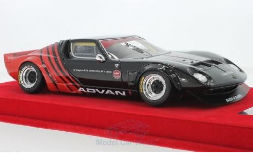 Modellautos Lamborghini Miura 1/18 MCW Models LB Works schwarz/rot RHD Chassis Ford GT40 N4 Liberty Walk Lamborghini Miura 1/18 MCW Models LB Works schwarz/rot RHD Chassis Ford GT40 N4 Liberty Walk modellautos