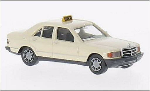 Mercedes 190 Base 1/87 Wiking (W201) beige Taxi () modellautos