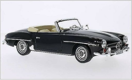 Mercedes 190 Base 1/18 Norev schwarz 1957 modellautos