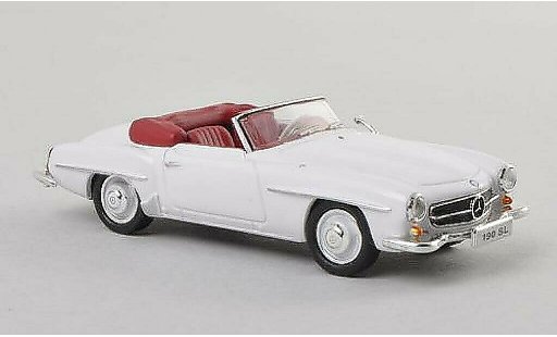 Mercedes 190 Base 1/87 Ricko weiss modellautos