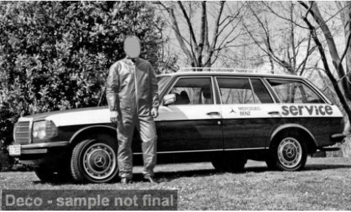 Mercedes 200 1/18 I Norev T-Modell (S123) 1980 Service 1:18 modellautos