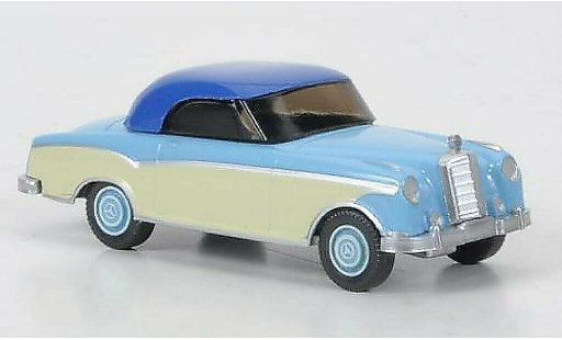Mercedes 220 Coupe 1/87 Wiking blau/beige/blau modellautos