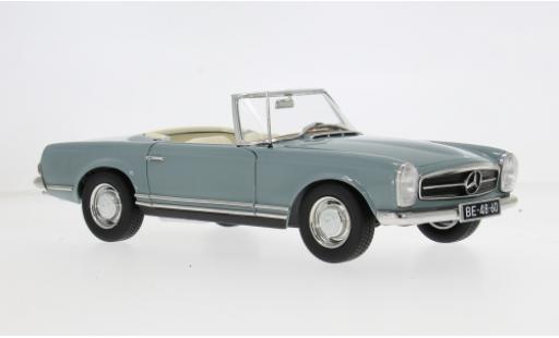 Mercedes 230 1/18 Norev SL blau 1963 1:18 modellautos