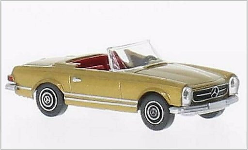 Mercedes 250 Base 1/87 Wiking SL Cabrio gold modellautos