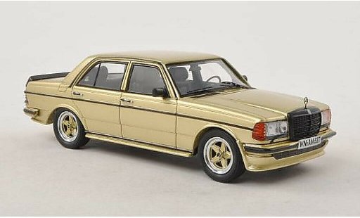 Mercedes 280 Coupe 1/43 Neo E (W123) AMG gold 1980 modellautos