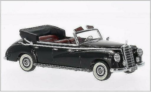 Mercedes 300 Cabriolet 1/43 Minichamps Cabrio (W186) schwarz 1952 modellautos