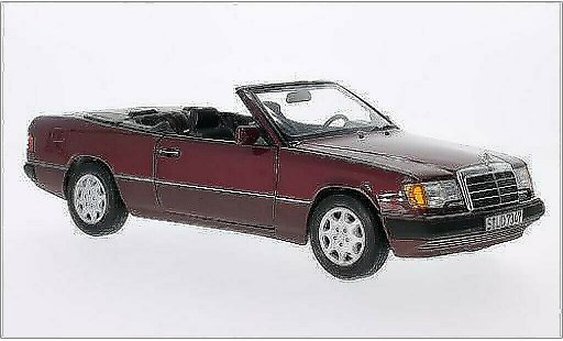 Mercedes 300 Coupe 1/18 Norev CE-24 (A124) rot modellautos