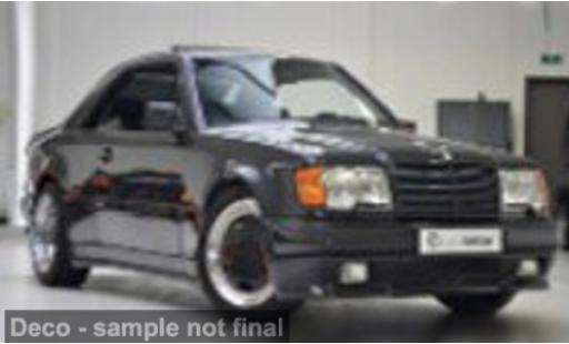 Mercedes 300 1/43 Solido CE 6.0 AMG schwarz 1988 1:43 modellautos
