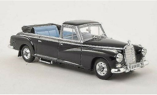 Mercedes 300 Landaulet 1/43 Norev d (W189) schwarz Konrad Adenauer 1963 modellautos