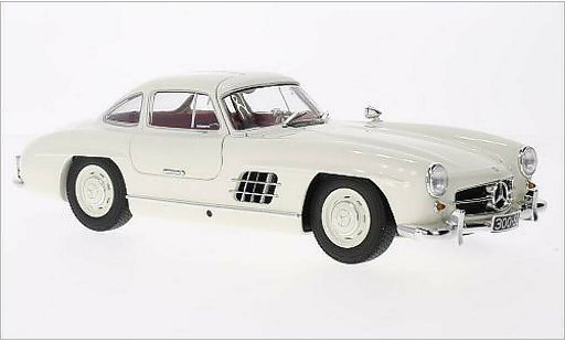 Mercedes 300 Base 1/18 Minichamps (W198 I) weiss 1954 modellautos