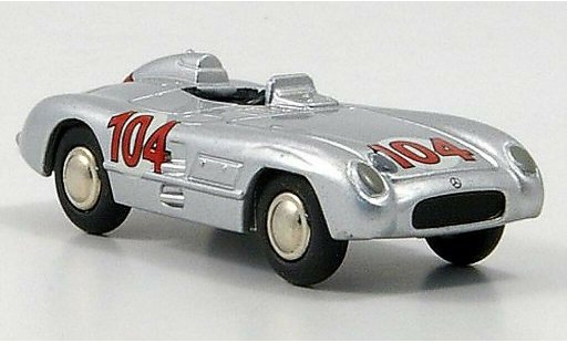 Mercedes 300 Base 1/87 Bub No.104 1-Sitzer Sieger Targa Florio 1955 modellautos