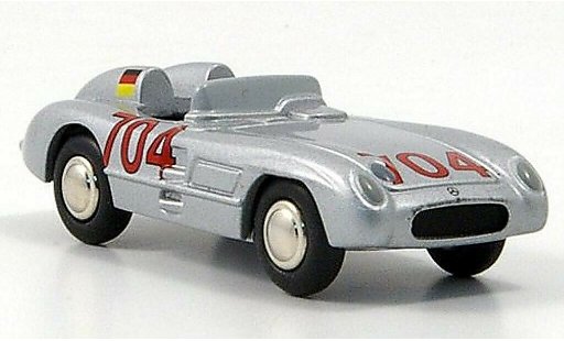 Mercedes 300 Base 1/87 Bub No.704 Hans Herrmann Mille-Miglia 1955 modellautos