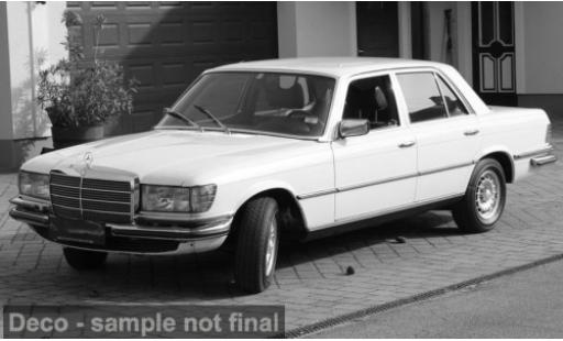 Mercedes 350 1/18 I Norev SEL (W116) weiss 1972 1:18 modellautos