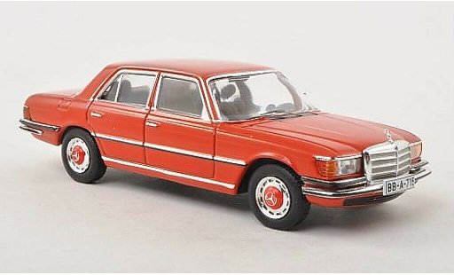 Mercedes 450 Base 1/43 IXO (W116) rot-orange 1975 modellautos