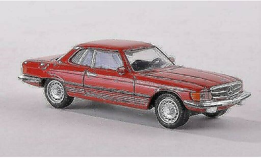 Mercedes 450 Base 1/87 Schuco (C107) rot modellautos