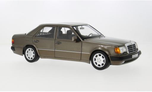 Mercedes 500 1/18 Norev E braun 1990 1:18 modellautos