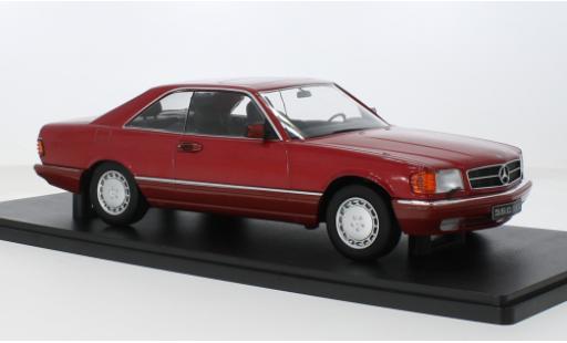 Modellautos Mercedes 500 1/18 KK Scale SEC (C126) rot 1:18 Mercedes 500 1/18 KK Scale SEC (C126) rot 1:18 modellautos