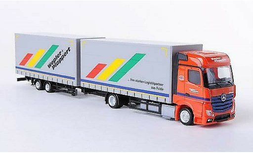 Mercedes Actros Bigspace 1/87 Herpa 11 Wepler + Plappert Volumen-HZ modellautos