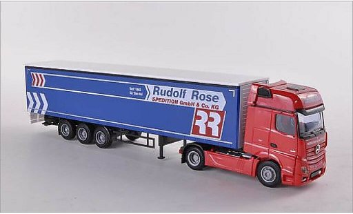 Mercedes Actros Gigaspace 1/87 AWM 2 Aerop. Giga.-KSZ Rosa modellautos