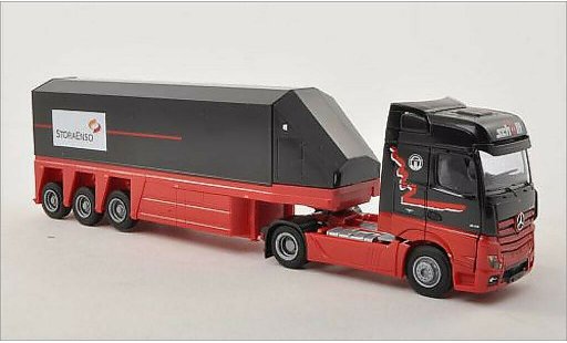 Mercedes Actros Bigspace 1/87 AWM 2 /Aerop. Schmitt/StoraEnso Innenlader-SZ modellautos