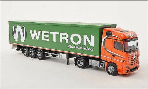 Mercedes Actros Bigspace 1/87 AWM 2 /Aerop. Wetron Schubb.-SZ modellautos
