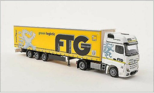 Mercedes Actros Gigaspace 1/87 AWM 2 Gigaliner FTG Gardinenplanen-SZ modellautos