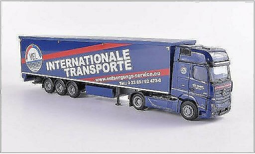 Mercedes Actros Gigaspace 1/87 AWM 2 Gigaliner V.E.L. Schubboden-SZ modellautos