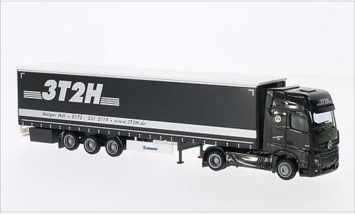 Mercedes Actros Gigaspace 1/87 AWM 2 3T2H Mega-Gardinenplanen-SZ modellautos