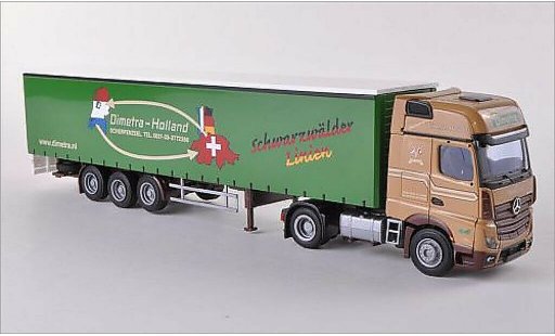 Mercedes Actros Gigaspace 1/87 AWM 2 Dimetra - Holland Gardinenplanen-SZ modellautos