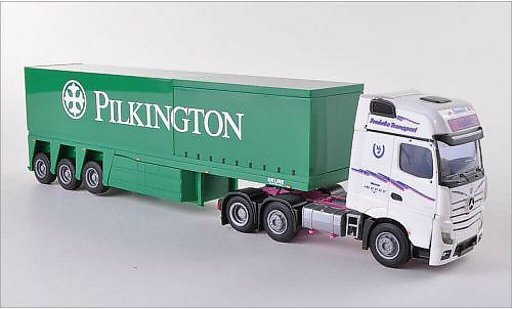 Mercedes Actros Gigaspace 1/87 AWM 2 Frebedo (DK) / Pilkington Innenlader-SZ modellautos