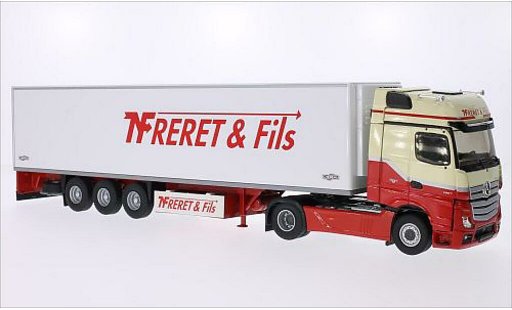 Mercedes Actros Gigaspace 1/43 Eligor 2 Freret & Fils modellautos