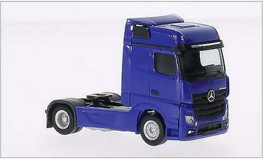 Mercedes Actros Bigspace 1/87 Herpa blau modellautos