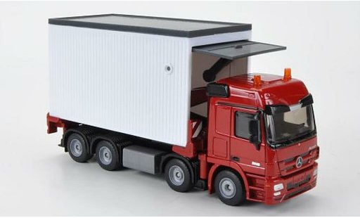 Mercedes Actros Base 1/50 Siku Garagentransporter mit Ladegut modellautos