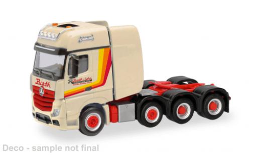Modellautos Mercedes Actros Gigaspace Barth 1/87 Herpa