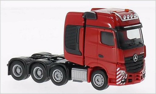 Mercedes Actros Gigaspace 1/87 Herpa SLT Schwerlastzugmaschine rot modellautos