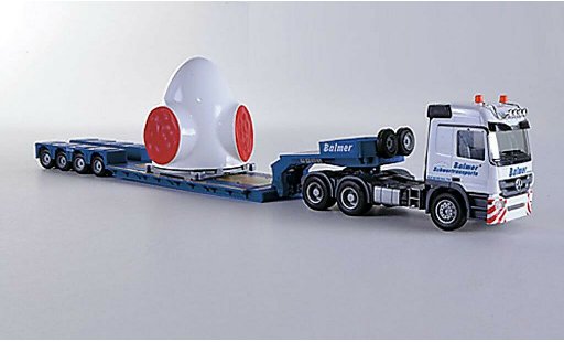 Mercedes Actros Base 1/87 Herpa L 02 Balmer Tieflade-SZ mit Nabe modellautos