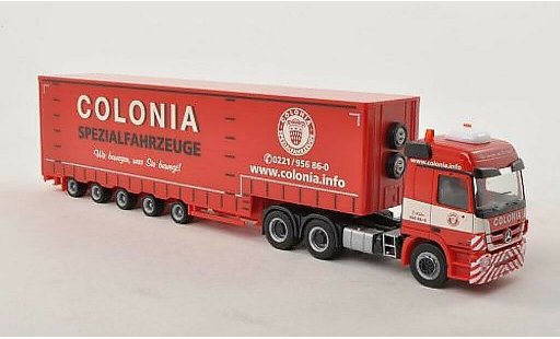 Mercedes Actros Base 1/87 Herpa L 08 Colonia Volumen-SZ modellautos