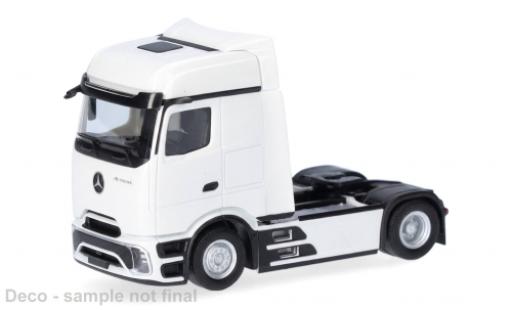 Mercedes Actros 1/87 Herpa L ProCabin weiss 1:87 modellautos