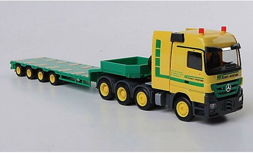 Mercedes Actros Base 1/87 Herpa LH 08 HKV Krane Semitieflader-SZ modellautos