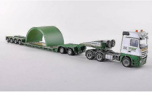 Mercedes Actros Base 1/87 Herpa LH 08 Vossmann Tieflade-SZ mit Betonhalbschale modellautos