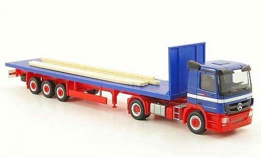 Mercedes Actros Base 1/87 Herpa M 08 Riwatrans Rungenpritschen-SZ modellautos