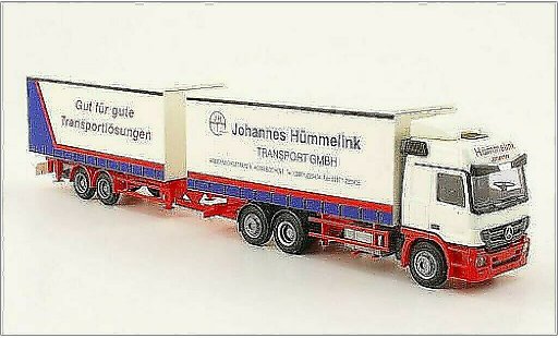 Mercedes Actros Base 1/87 AWM MP3 L Hummelink Jumbo-KHZ modellautos