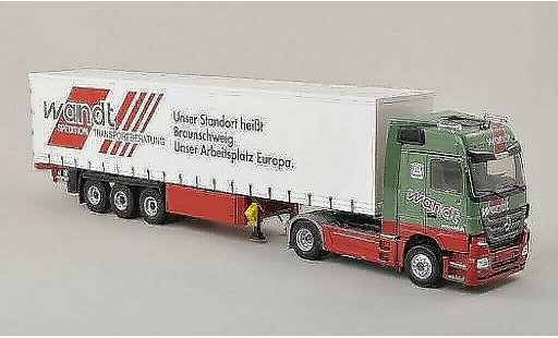Mercedes Actros Base 1/43 Eligor MP3 Spedition Wandt Gardinenplanen-Sattelzug limitierte Auflage 99 st&Atilde;&frac14;ck modellautos