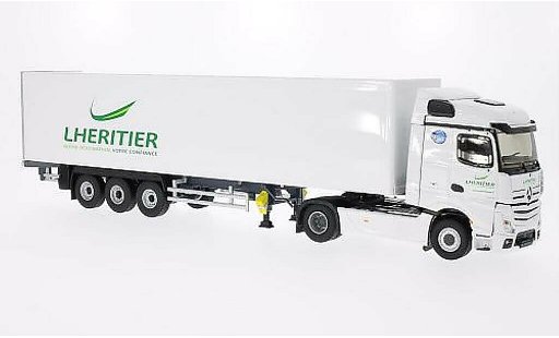 Mercedes Actros Base 1/43 Eligor MP4 Steamspace Transports Lheritier Koffer-SZ modellautos