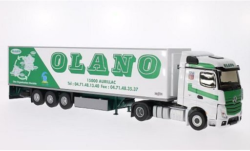 Mercedes Actros Streamspace 1/43 Eligor MP4 Olano Aurillac Kuhlkoffer-SZ modellautos