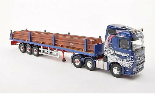 Mercedes Actros Base 1/50 Corgi Rungen-Sattelzug mit Stahlladung Intake Transport Scunthorpe modellautos