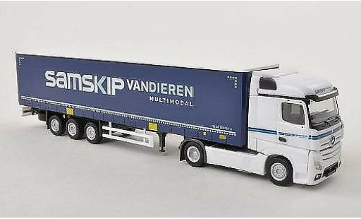 Mercedes Actros Streamspace 1/87 Herpa Samskip/Van Dieren Gardinenplanen-SZ (NL) modellautos