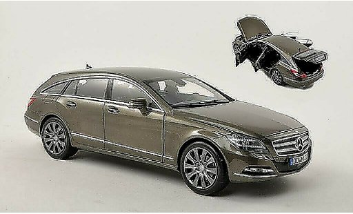 Mercedes Classe CLS Shooting Brake 1/18 Norev 500 (X218) grau HQ 2012 modellautos